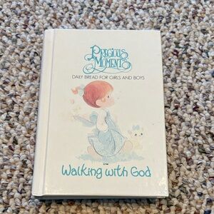 Precious Moments Walking with God Daily Bread Book 1997
